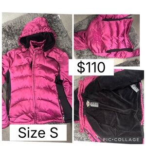 Harley-Davidson Fuchsia Puffer Jacket with Hood